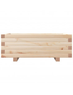Fioriera da Giardino 70x40x26,5 cm in Legno Massello di Pino