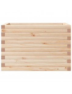 Fioriera da Giardino 70x40x45,5 cm in Legno Massello di Pino