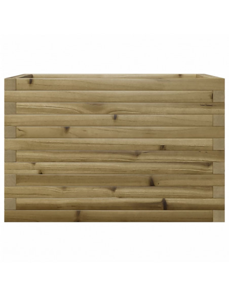 Fioriera da Giardino 70x40x46 cm in Legno di Pino Impregnato