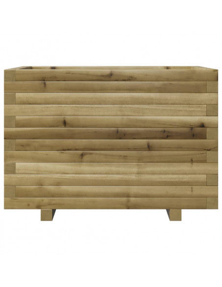 Fioriera da Giardino 70x40x49,5 cm in Legno di Pino Impregnato
