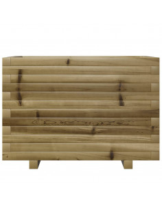 Fioriera da Giardino 70x40x49,5 cm in Legno di Pino Impregnato