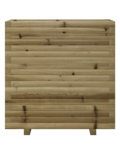 Fioriera da Giardino 70x40x72 cm in Legno di Pino Impregnato