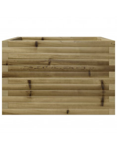 Fioriera da Giardino 70x70x46 cm in Legno di Pino Impregnato