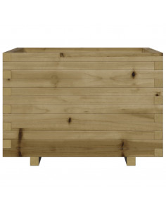 Fioriera da Giardino 70x70x49,5 cm in Legno di Pino Impregnato