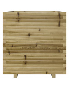 Fioriera da Giardino 70x70x72,5 cm in Legno di Pino Impregnato