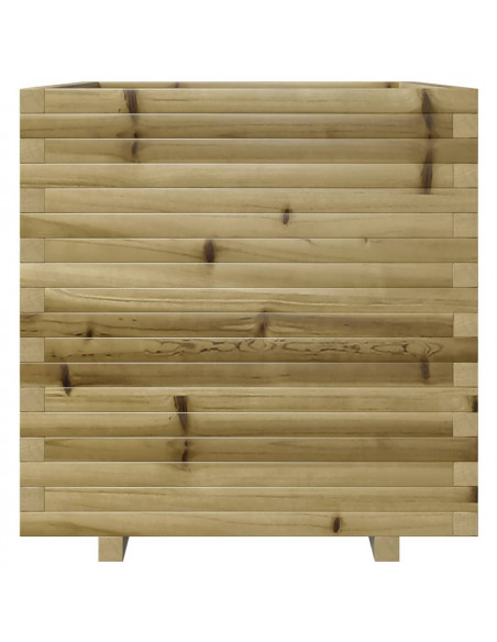 Fioriera da Giardino 70x70x72,5 cm in Legno di Pino Impregnato