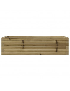 Fioriera da Giardino 90x40x23 cm in Legno di Pino Impregnato
