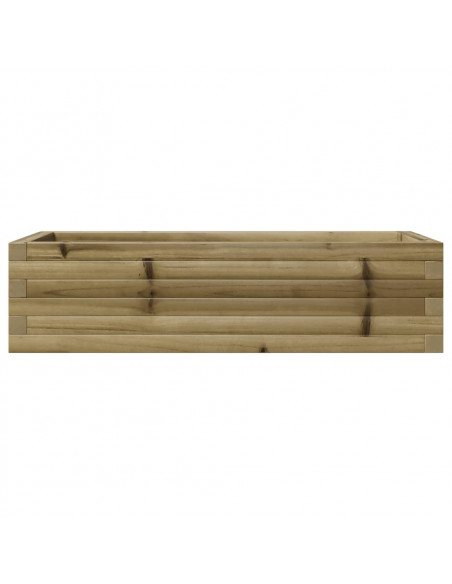 Fioriera da Giardino 90x40x23 cm in Legno di Pino Impregnato