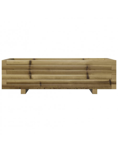 Fioriera da Giardino 90x40x26,5 cm in Legno di Pino Impregnato