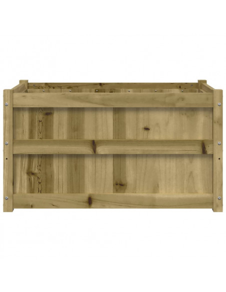 Fioriera da Giardino 90x50x50 cm in Legno di Pino Impregnato