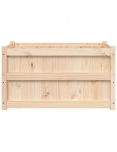 Fioriera da Giardino 90x50x50 cm in Legno Massello di Pino