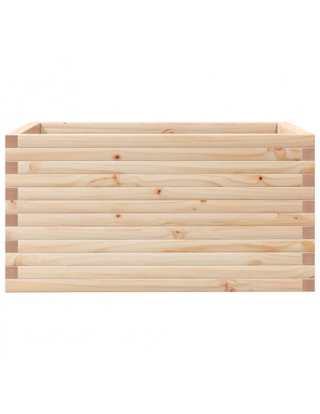 Fioriera da Giardino 90x60x45,5 cm in Legno Massello di Pino