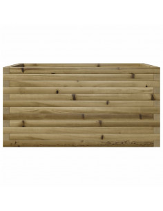 Fioriera da Giardino 90x60x46 cm in Legno di Pino Impregnato