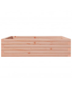 Fioriera da Giardino 90x90x23 cm in Legno Massello di Douglas
