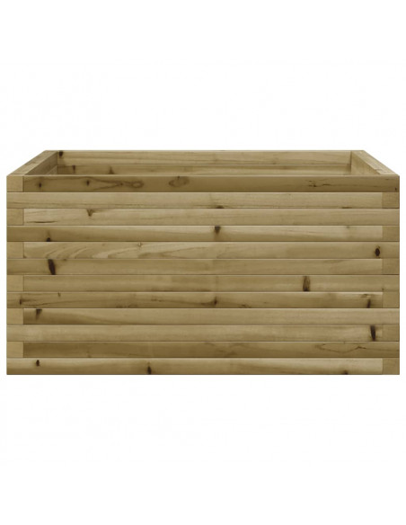 Fioriera da Giardino 90x90x46 cm in Legno di Pino Impregnato