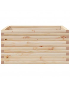 Fioriera da Giardino 90x90x46 cm in Legno Massello di Pino