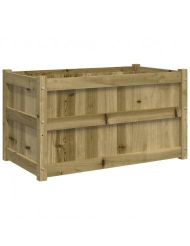 Fioriera da Giardino 90x50x50 cm in Legno di Pino Impregnato