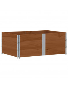 Fioriera da Giardino Marrone 150x100 cm Legno Massello di Pino