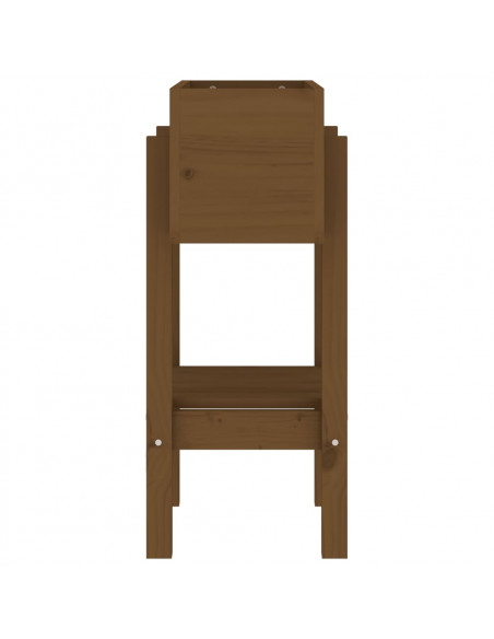 Fioriera da Giardino Miele 62x50x69 cm Legno Massello di Pino