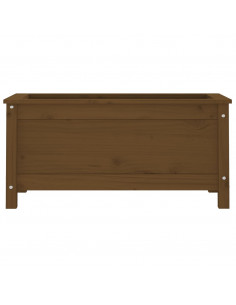 Fioriera da Giardino Miele 82,5x40x39 cm Legno Massello di Pino