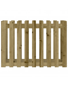 Fioriera da Giardino Recinzione 100x50x70 cm in Pino Impregnato