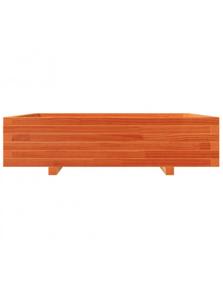 Fioriera Giardino 100x100x26,5cm Legno Massello Pino
