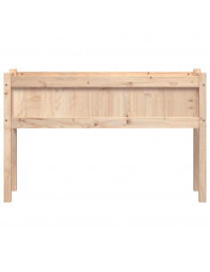 Fioriera Giardino con Gambe 110x31x70 cm Legno Massello Pino