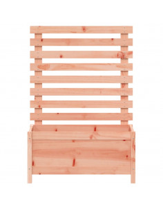 Fioriera Giardino con Rastrelliera 79x39,5x114cm Legno Douglas