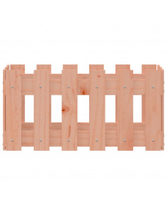 Fioriera Giardino Design Recinzione 60x30x30cm Massello Douglas