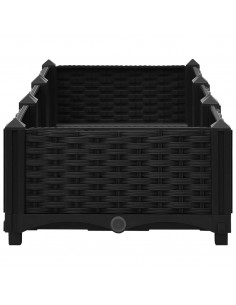 Fioriera Rialzata 120x40x23 cm in Polipropilene