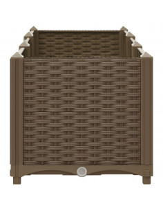 Fioriera Rialzata 120x40x38 cm in Polipropilene