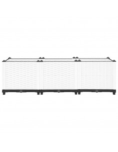 Fioriera Rialzata 120x40x38 cm in Polipropilene