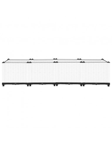 Fioriera Rialzata 160x40x38 cm in Polipropilene