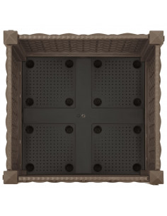 Fioriera Rialzata 40x40x23 cm in Polipropilene