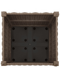 Fioriera Rialzata 40x40x38 cm in Polipropilene