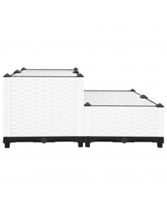 Fioriera Rialzata 80x80x38 cm in Polipropilene