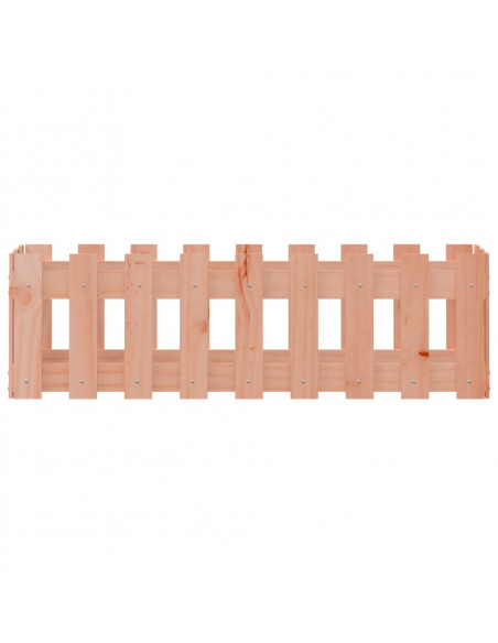 Fioriera Rialzata Giardino Recinzione 100x30x30cm Legno Douglas