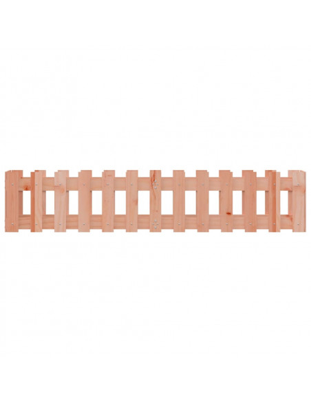 Fioriera Rialzata Giardino Recinzione 150x30x30cm Legno Douglas