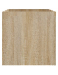 Fioriera Rovere Sonoma 40x40x40 cm in Legno Multistrato