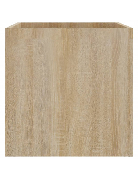 Fioriera Rovere Sonoma 40x40x40 cm in Legno Multistrato