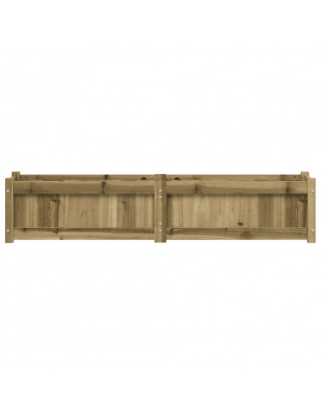 Fioriere da Giardino 2 pz in Legno di Pino Impregnato
