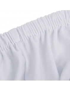 Fodera Elasticizzata Divano 3 Posti in Jersey Poliestere Bianco
