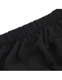 Fodera Elasticizzata per Divano in Jersey di Poliestere Nero