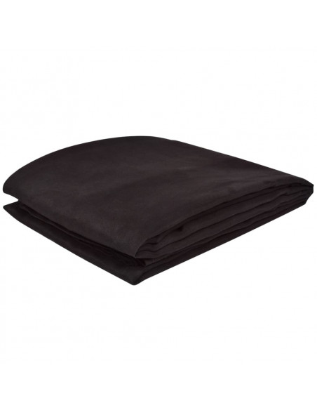 Fodera per divano in micro-camoscio marrone 140 x 210 cm