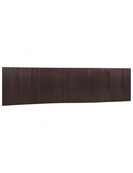 Divisorio Ambienti Marrone Scuro 165x800 cm in Bambù