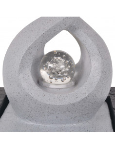 Fontana da Interni con Luce a LED in Poliresina