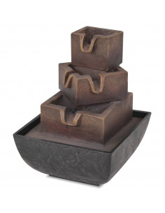 Fontana da Interni con Luce a LED in Poliresina