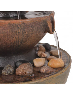 Fontana da Interni con Pompa in Poliresina