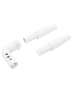 Fontana da Piscina 13 pz Bianco