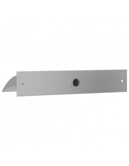 Fontana per Piscina Argento 45x9x26 cm in Acciaio Inox